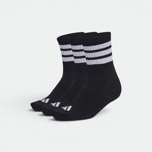 Medias Pack x 3 Tiro Medio Unisex ADIDAS - BLACK WHITE WHITE