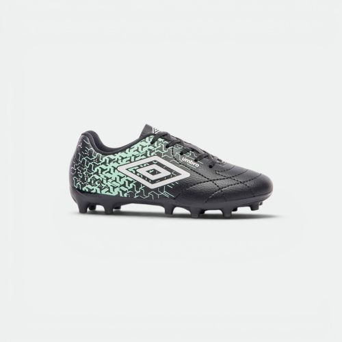 Botin Class Neo Campo Niños UMBRO - BLACK WHITE AQUA GREEN