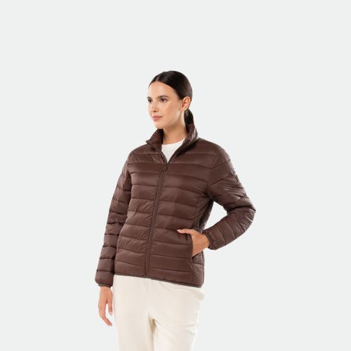 Campera Canelon Mujer FILA - CASTAÑO OSCURO