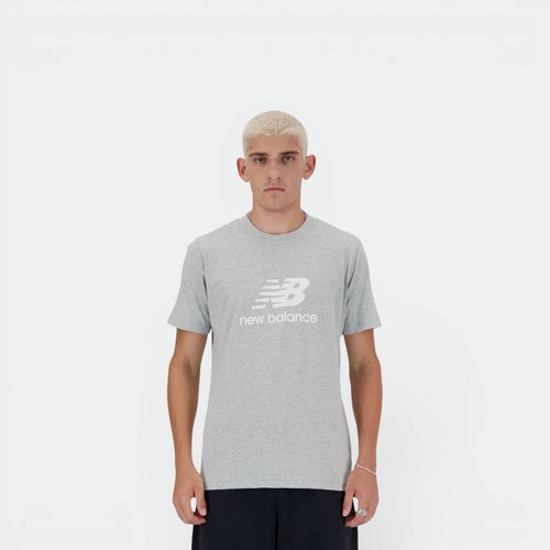 Remera Logo Hombre NEW BALANCE - GREY MELANGE