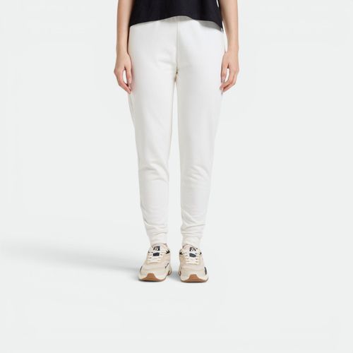 Pantalón deportivo con puño para mujer TOPPER - CRUDO TOFU