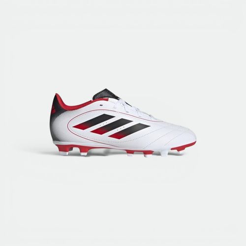 Botin de Futbol Adidas Niños Goletto IX Campo - CLOUD WHITE CORE BLACK BETTER SCARLET