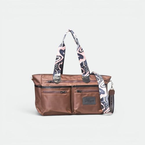 Bolso Con Tiras Mujer ANTONIA AGOSTI - CHOCOLATE