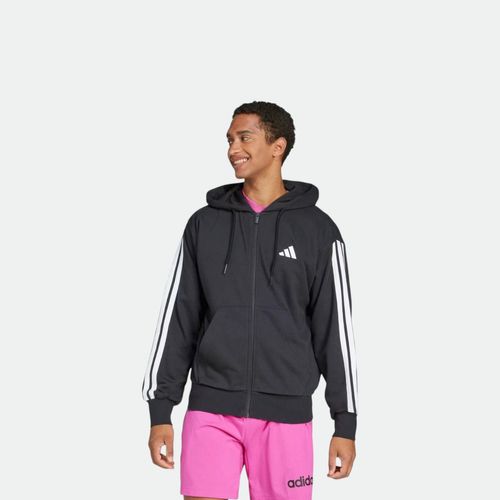 Campera Deportiva ADIDAS - BLACK WHITE
