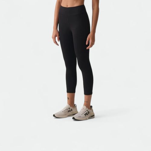 Calza Capri Flat Mujer FILA - NEGRO ROJO BLANCO