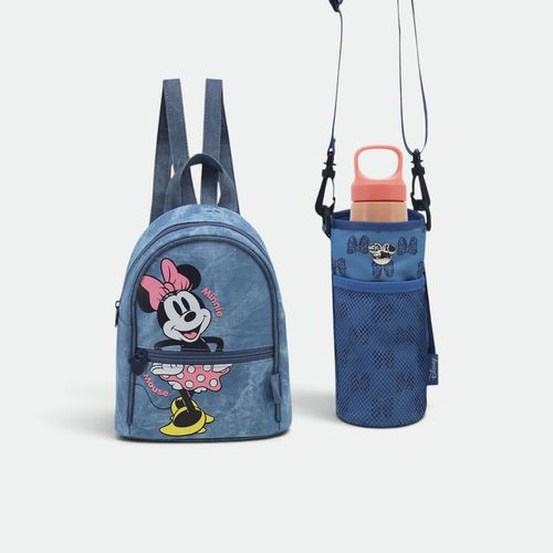 Set Mochila Con Portabotella Niñas AMAYRA - JEAN MINNIE