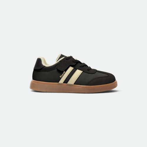 Zapatilla Urbano Niños MARCEL - NEGRO B/CARAMELO