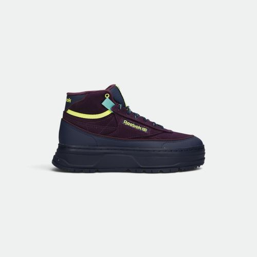 Zapatilla Club C Geo Mid Mujer REEBOK - VECTOR NAVY MDNTPLUM ACIDY