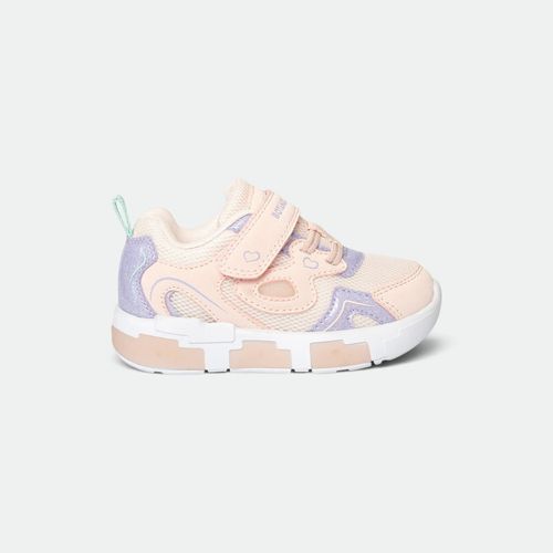 Zapatilla Con Velcro Y Luz Niños BOTANGUITAS - ROSA