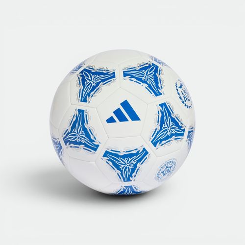 Pelota De Futbol Afa 26 ADIDAS - GLOW BLUE SILVER METALLIC WHITE BLACK