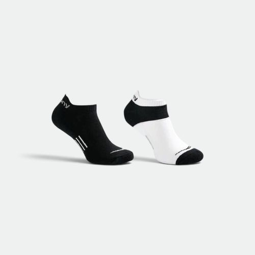 Media Saucony Deportiva Oddisey No Show - BLACK WHITE