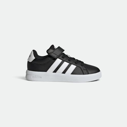 Zapatilla Grand Court 3.0 Niños ADIDAS - CORE BLACK CLOUD WHITE CLOUD WHITE