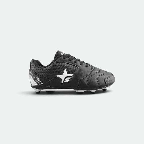 Botín Copa América Campo - NEGRO BLANCO