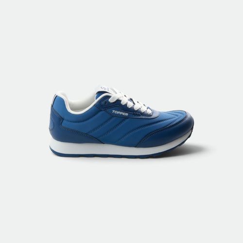 Zapatilla T 450 Tafeta Hombre TOPPER - AZUL HORIZON AZUL INGLÉS GRIS ANTAR