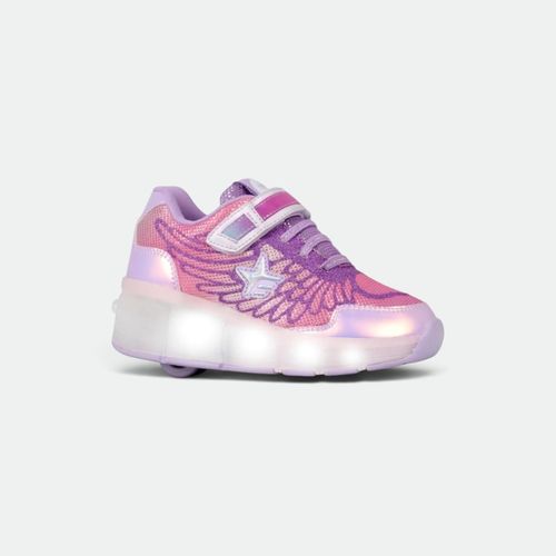 Zapatilla Hada Con Rueda y Luz FOOTY - LILA