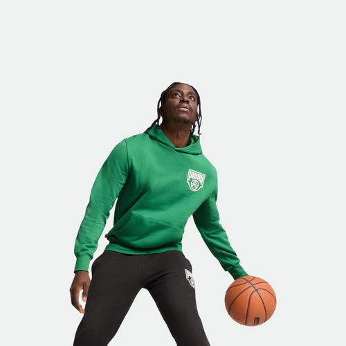 Buzo Posterize Hoodie PUMA - ARCHIVE GREEN