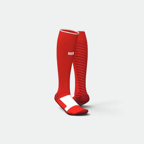 Medias Deportiva Estadios 24 River SPORTCOM - ROJO BLANCO