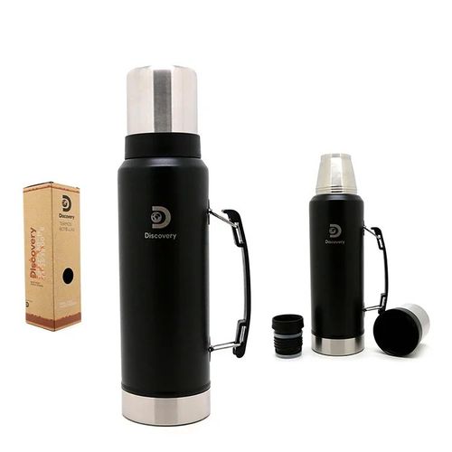 Termo Discovery 1300ML Acero - TARGET - NEGRO
