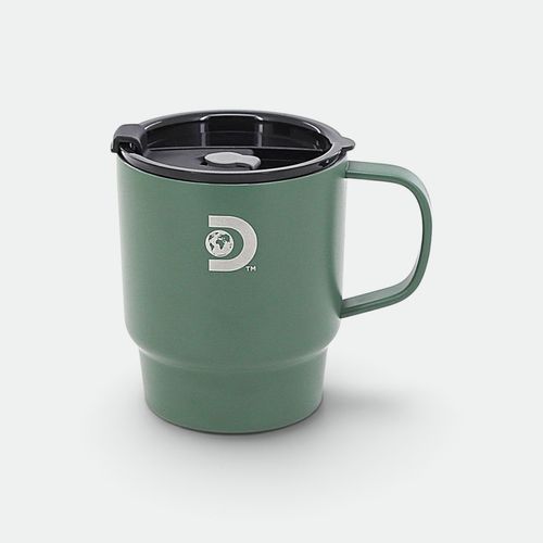Taza Térmica 350ml DISCOVERY - VERDE MILITAR
