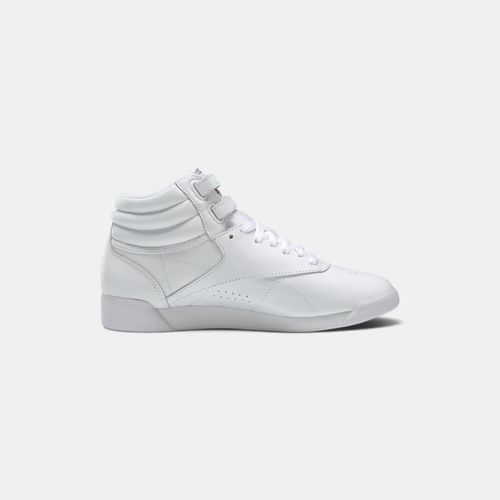 Bota Reebok Clasica Freestyle Hi - WHITE SILVER