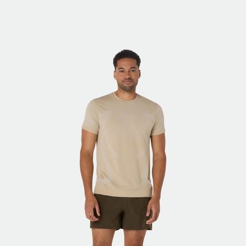 Remera Road Seamless Ss Top Hombre ASICS - CREAM