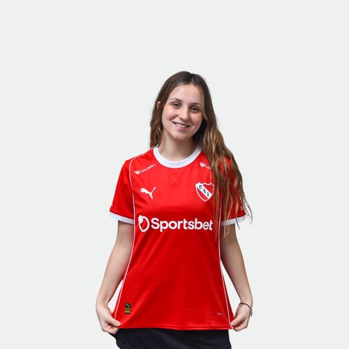Camiseta Independiente Mujer PUMA - RED WHITE
