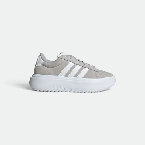 Zapatillas Adidas Grand Court Platform - GREY TWO CLOUD WHITE GREY TWO