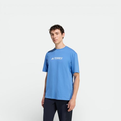 Remera Adidas Terrex Logo - RAY BLUE