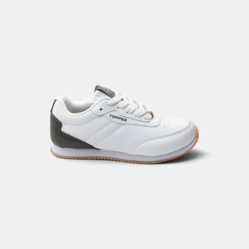 Zapatilla T450 Cs Niños TOPPER - BLANCO GRIS CITY