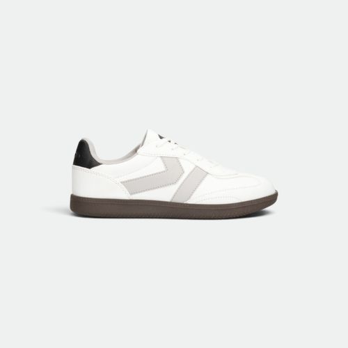 Zapatillas Logo Marker Niños KAPPA - WHITE BLACK