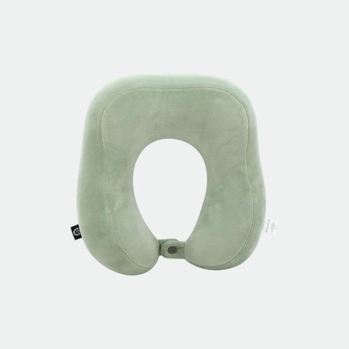 Almohada de Viaje Plush DISCOVERY - VERDE AGUA