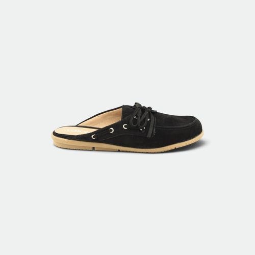 Zueco Mocasin Mule Mujer TOKYO - NEGRO GZA