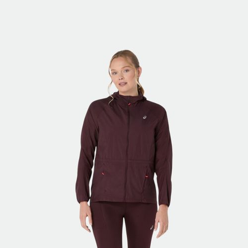 Campera Road Packable Jacket Mujer ASICS - DARK CURRANT