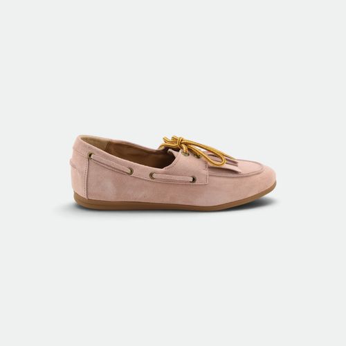 Zapato Mocasín Náutico Mujer TOKYO ST. - NUDE