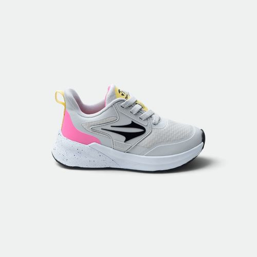 Zapatilla Iten Kids TOPPER - GRIS LUNAR ROSA SUGAR AMARILLO DROP