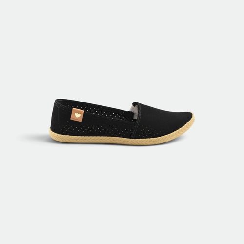 Alpargata Clásica Mujer MOLECA - NEGRO