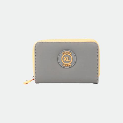 Billetera Carol - NARANJA GRIS