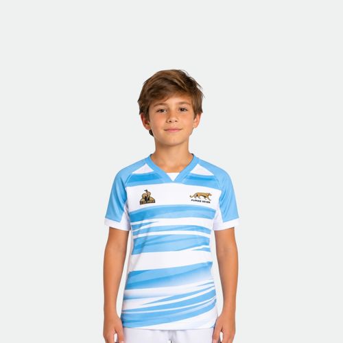 Camiseta Los Pumas Seven 26 Home Fan Kids LE COQ SPORTIF - BLUEMAS NEW OPTICAL WHITE
