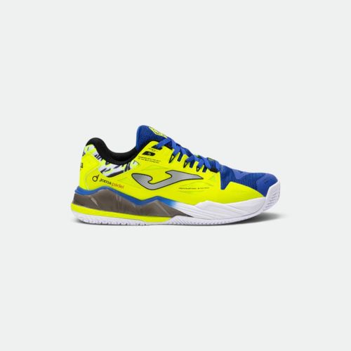 Zapatillas Padel Spin Hombre JOMA - BLUE MARINE YELLOW FLUO