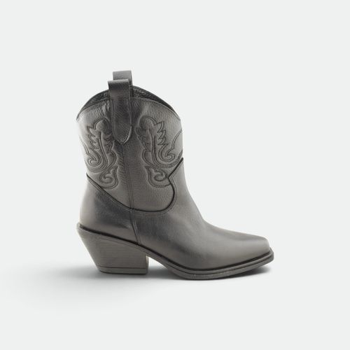 Bota Texana Paris BULWARK - NEGRO