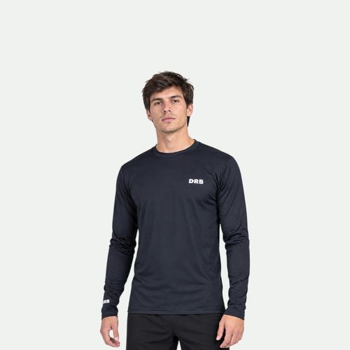 Remera Térmica Sport Complements Manga Larga - NEGRO