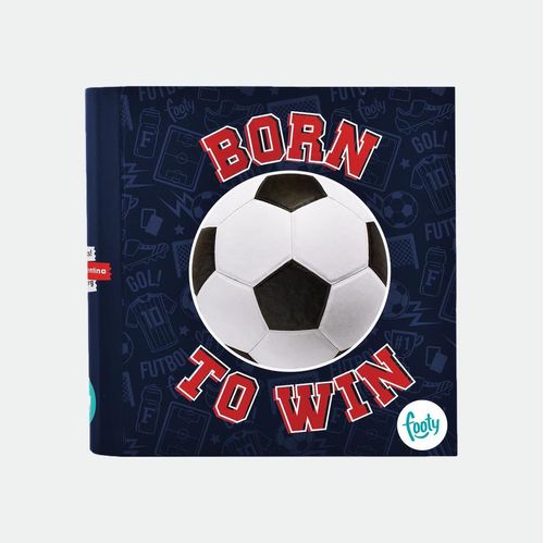 Carpeta Born To Win - AZUL ROJO