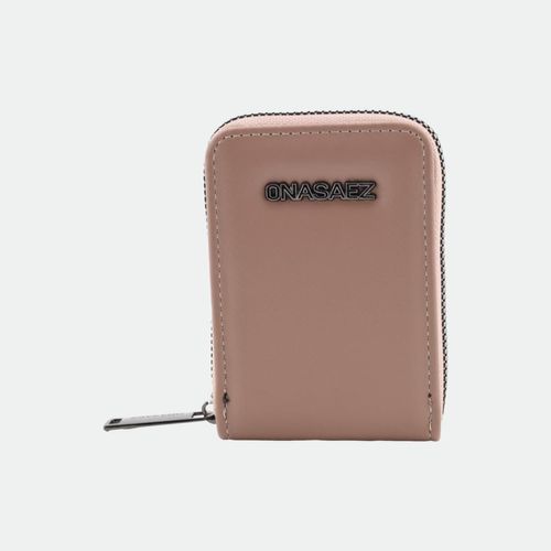 Porta Tarjetas - ROSA VIEJO