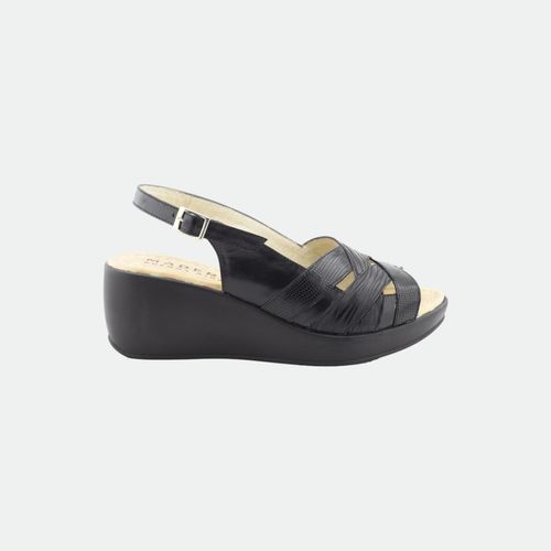 Sandalia Confort 824 - NEGRO IGUANA