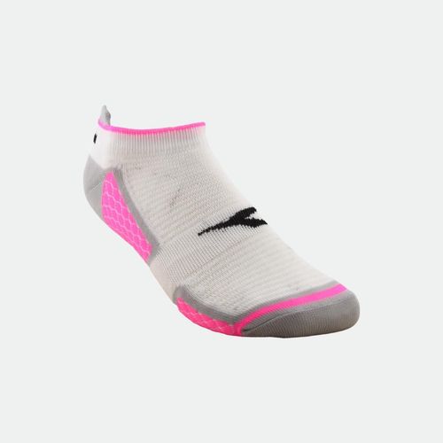Soquete Dama Técnico - BLANCO FUCSIA
