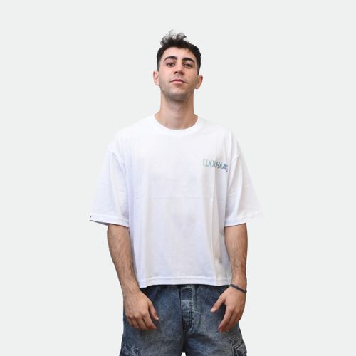 Stronger Blur Tee - BLANCO