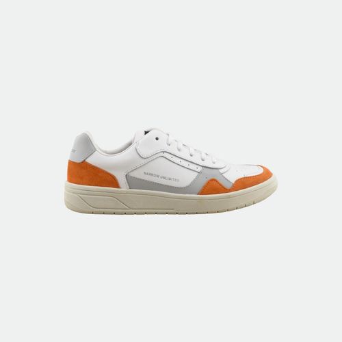 Zapatillas Spicy - BLANCO GRIS NARANJA