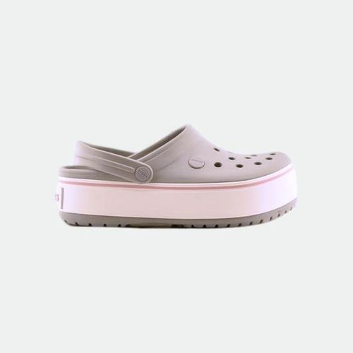 Crocband Plataform Clog - LIGHT GREY ROSE
