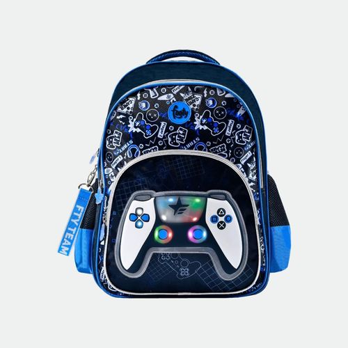 Mochila Joystick - NEGRO AZUL