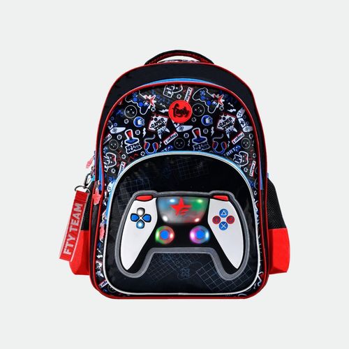 Mochila Joystick - NEGRO ROJO
